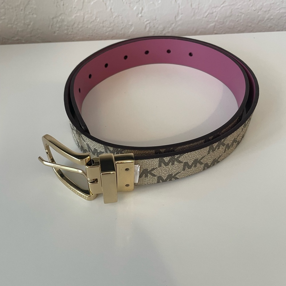 Michael Kors double sided belt